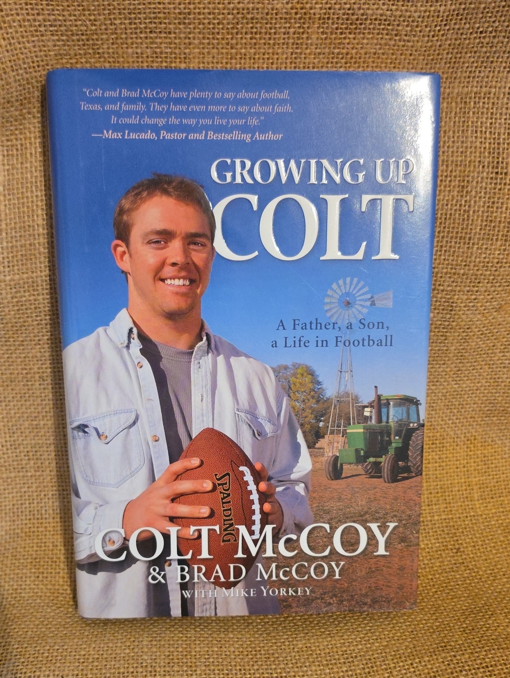 Growing Up Colt by & Brad McCoy - Blue Hardcover